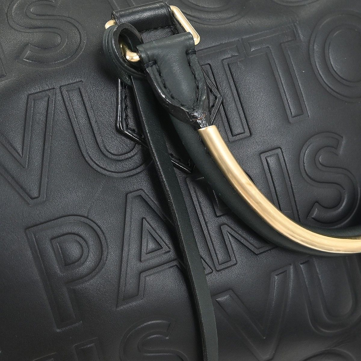 Louis Vuitton Louis Vuitton Paris Speedy Cube Bag Embossed Leather Size ONE SIZE - 11 Thumbnail