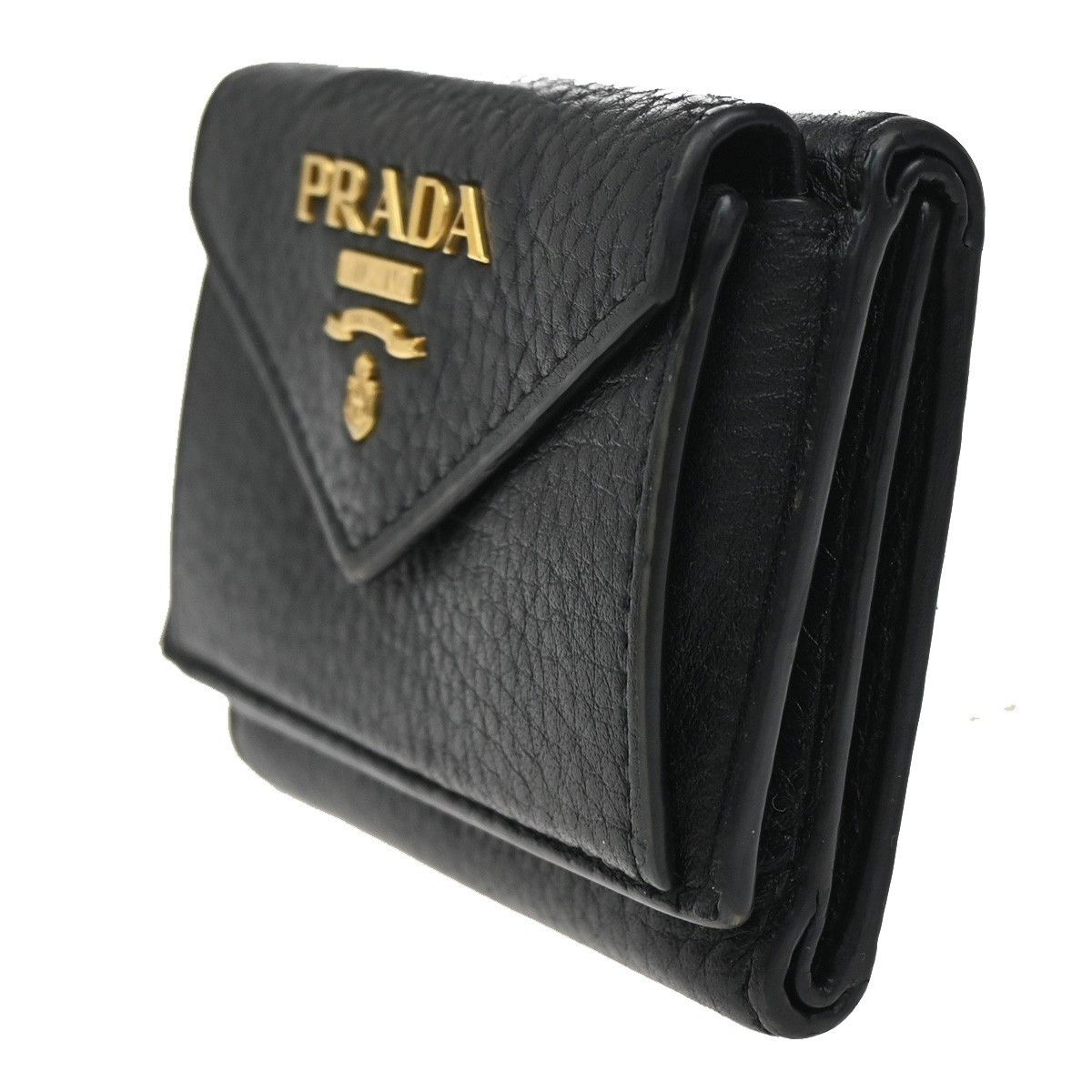 Prada Prada Front Pocket Trifold Wallet Vitello Move Size ONE SIZE - 3 Thumbnail