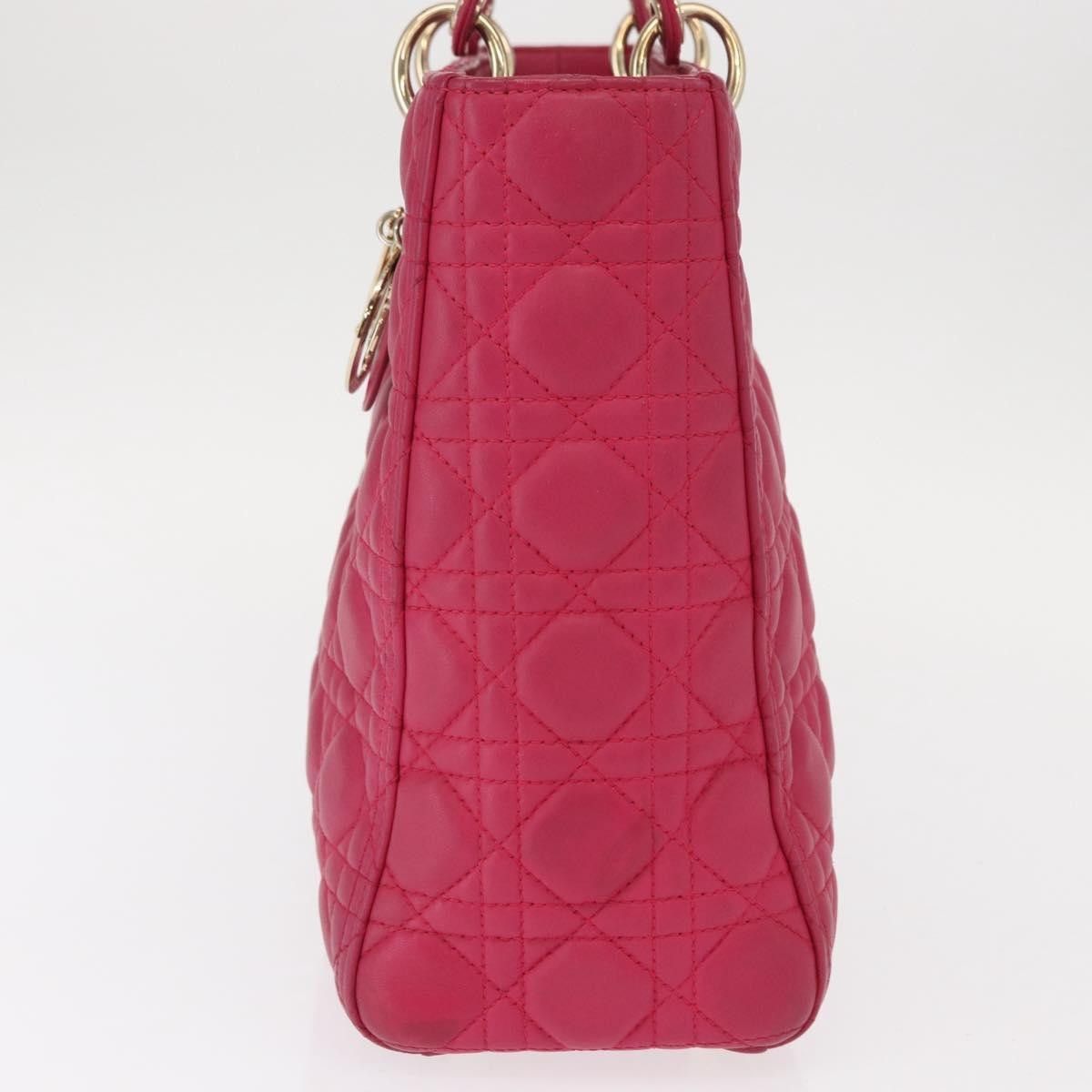 Dior Christian Dior Lady Dior Bag Cannage Quilt Lambskin Size ONE SIZE - 3 Thumbnail