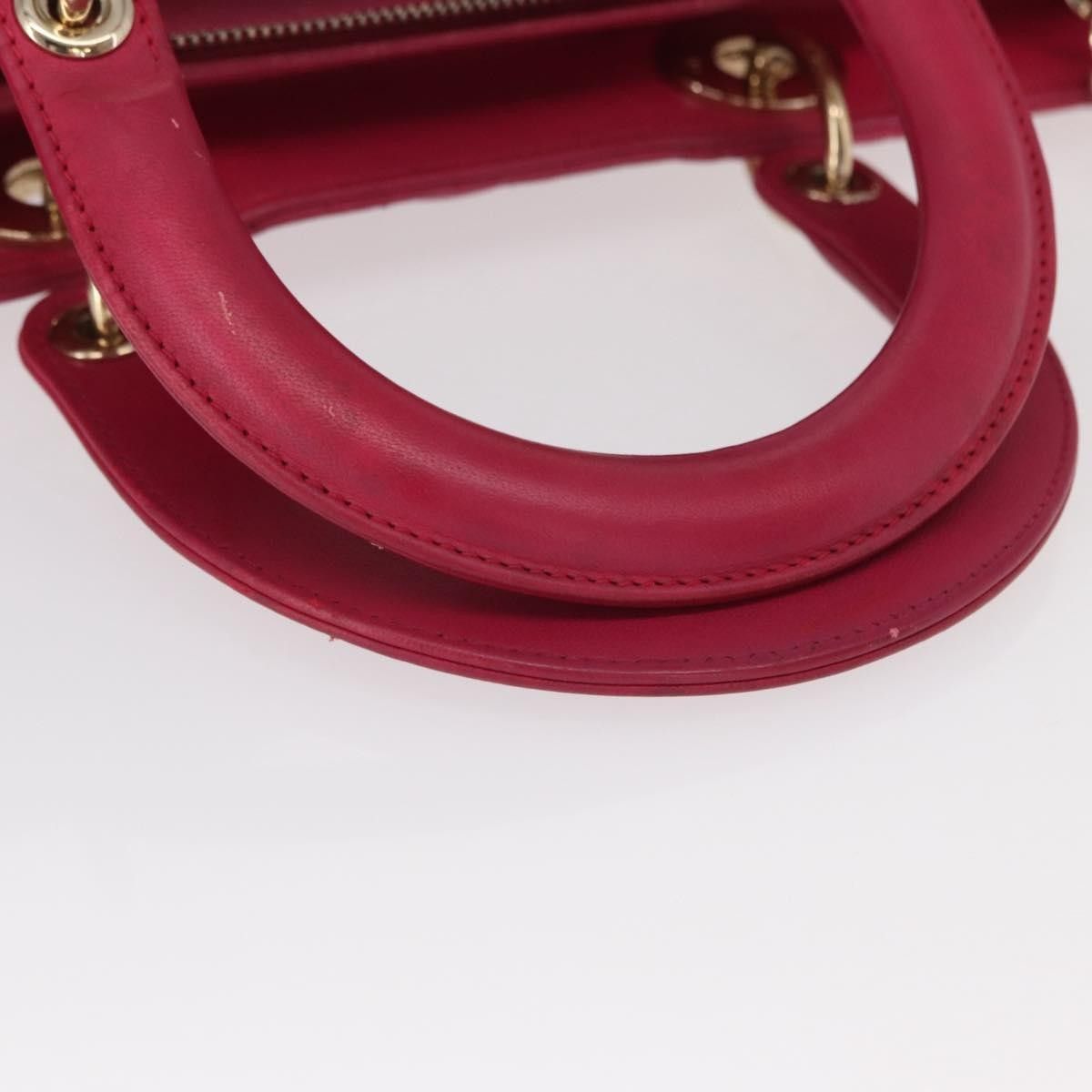 Dior Christian Dior Lady Dior Bag Cannage Quilt Lambskin Size ONE SIZE - 8 Thumbnail