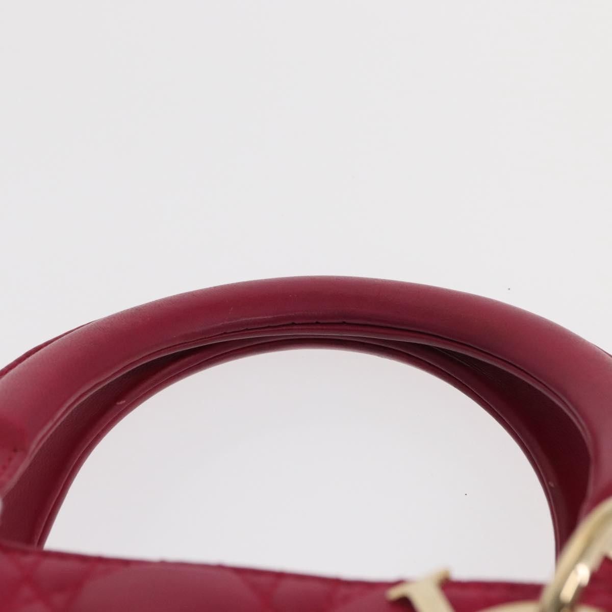 Dior Christian Dior Lady Dior Bag Cannage Quilt Lambskin Size ONE SIZE - 20 Thumbnail