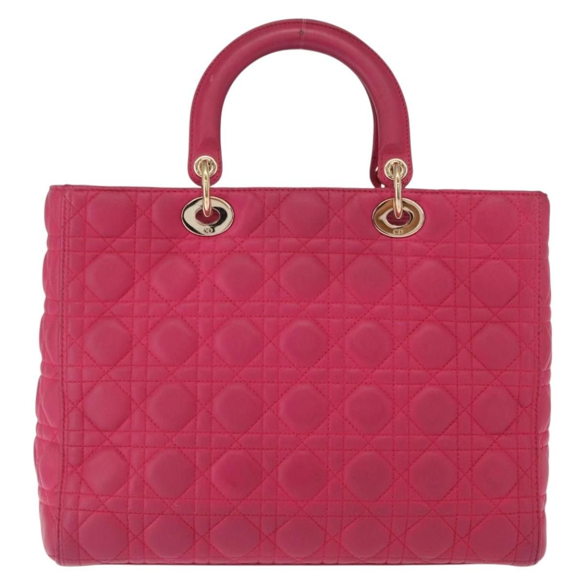 Dior Christian Dior Lady Dior Bag Cannage Quilt Lambskin Size ONE SIZE - 2 Thumbnail