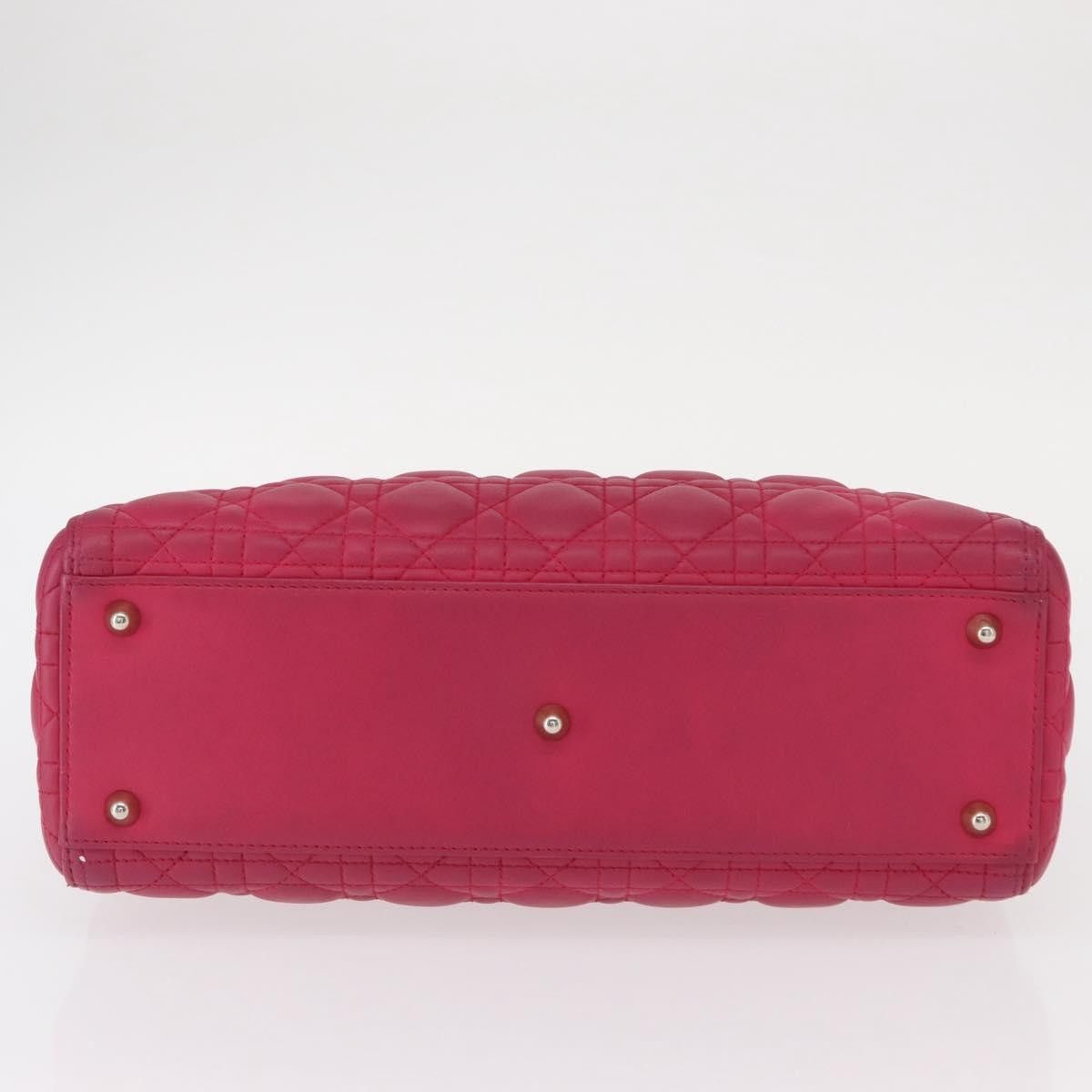 Dior Christian Dior Lady Dior Bag Cannage Quilt Lambskin Size ONE SIZE - 17 Thumbnail
