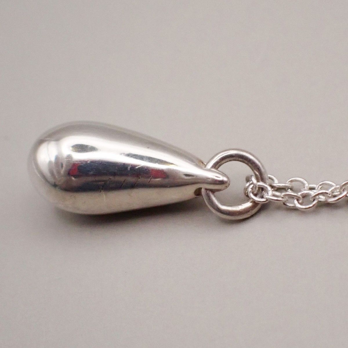 Tiffany & Co. Tiffany & Co. Elsa Peretti Teardrop Pendant Necklace Sterling Silver Size ONE SIZE - 4 Thumbnail