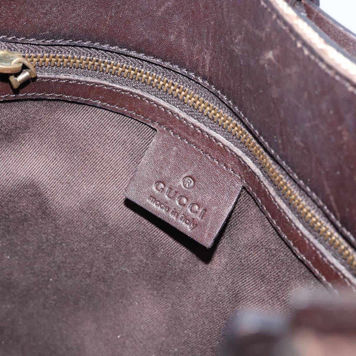 Gucci Gucci Belted Bucket Tote GG Canvas with Leather Size ONE SIZE - 6 Thumbnail