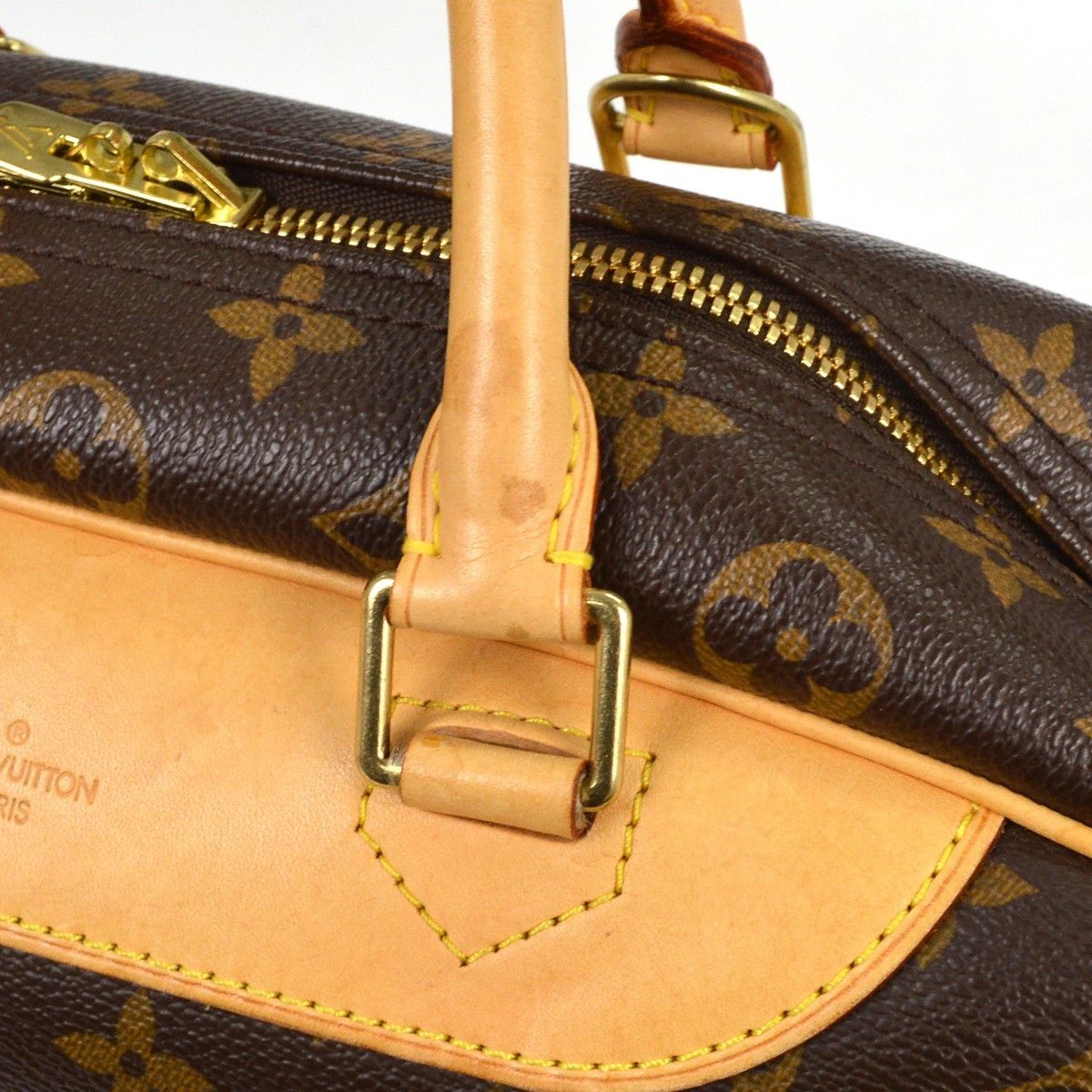Louis Vuitton Louis Vuitton Deauville Handbag Monogram Canvas Size ONE SIZE - 7 Thumbnail