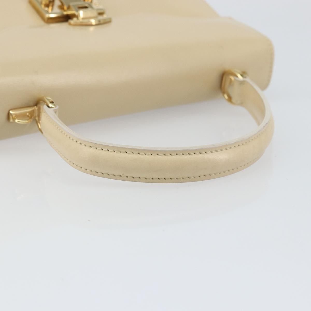 Gucci Gucci Vintage Lady Lock Top Handle Leather Size ONE SIZE - 8 Thumbnail