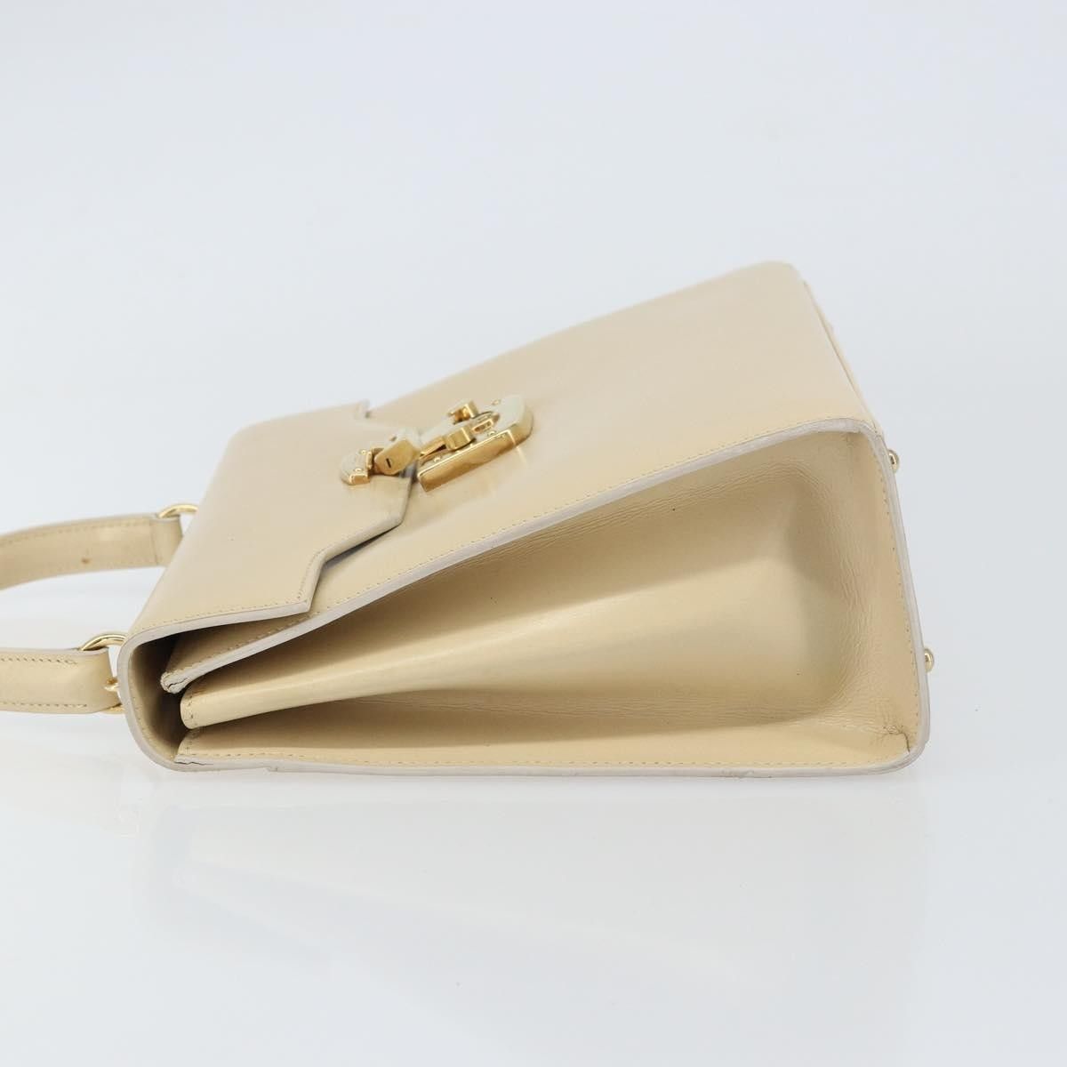 Gucci Gucci Vintage Lady Lock Top Handle Leather Size ONE SIZE - 3 Thumbnail