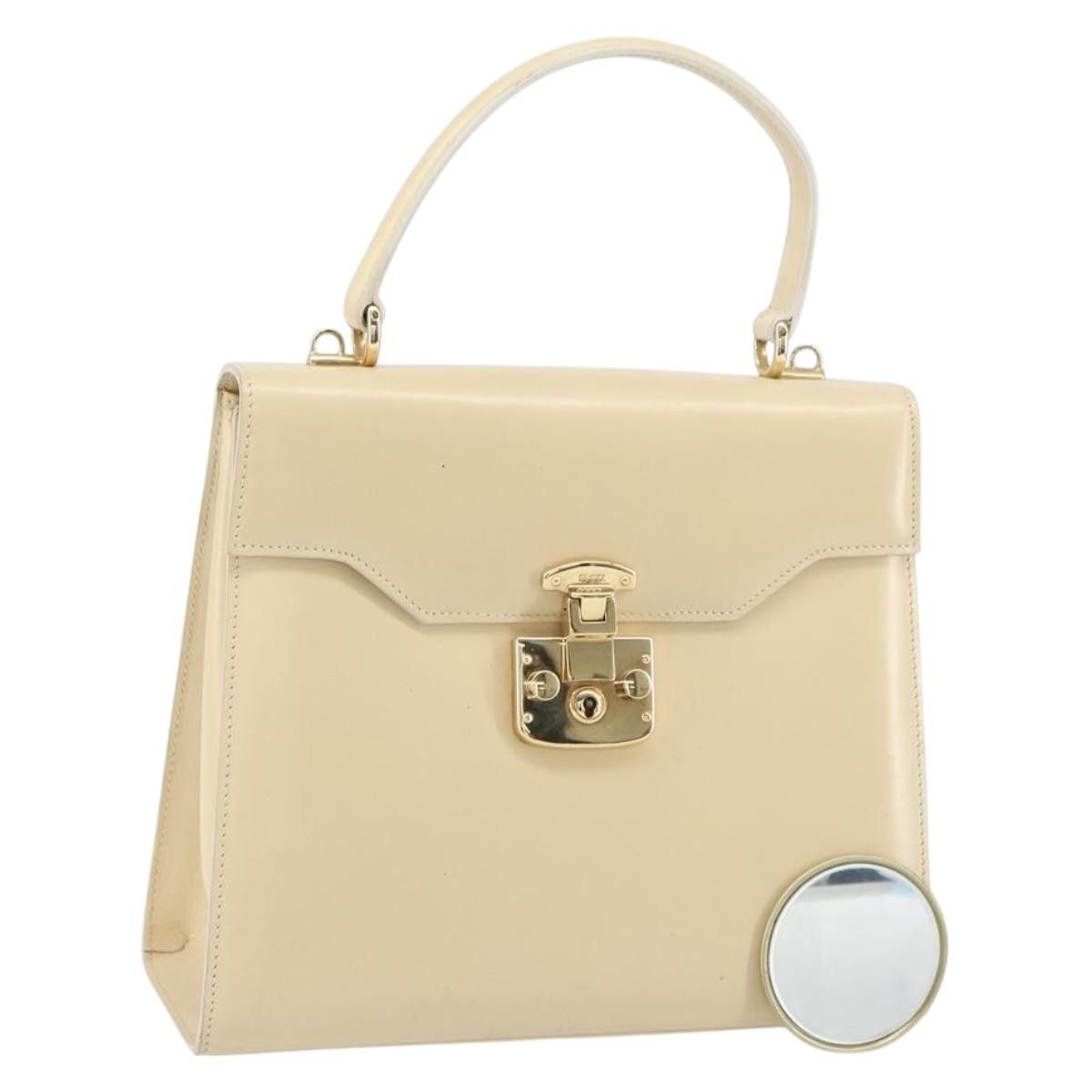 Gucci Gucci Vintage Lady Lock Top Handle Leather Size ONE SIZE - 18 Thumbnail