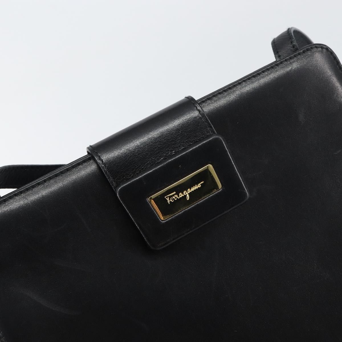 Salvatore Ferragamo Salvatore Ferragamo Vintage Shoulder Bag Leather Size ONE SIZE - 16 Thumbnail