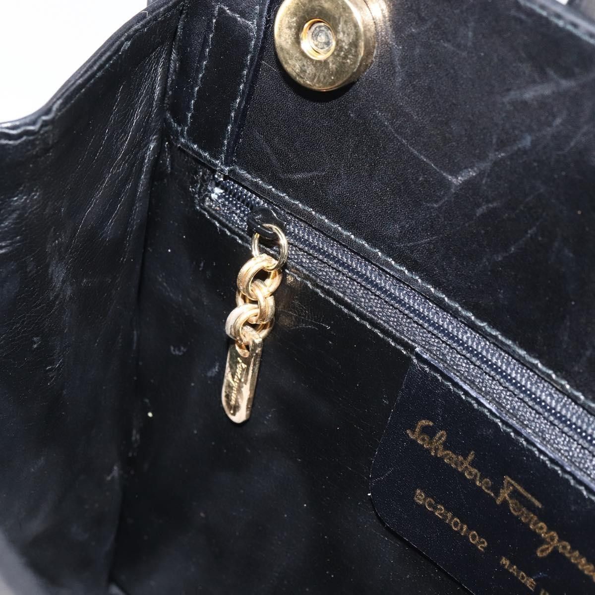 Salvatore Ferragamo Salvatore Ferragamo Vintage Shoulder Bag Leather Size ONE SIZE - 20 Thumbnail