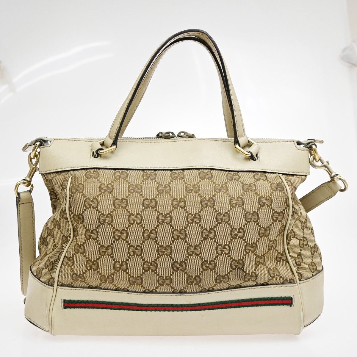 Gucci Gucci Mayfair Convertible Tote GG Canvas Size ONE SIZE - 2 Thumbnail