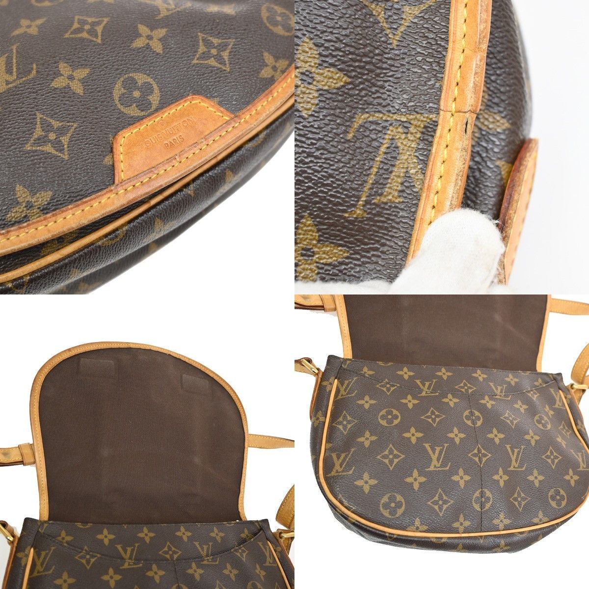 Louis Vuitton Louis Vuitton Menilmontant Handbag Monogram Canvas Size ONE SIZE - 13 Thumbnail