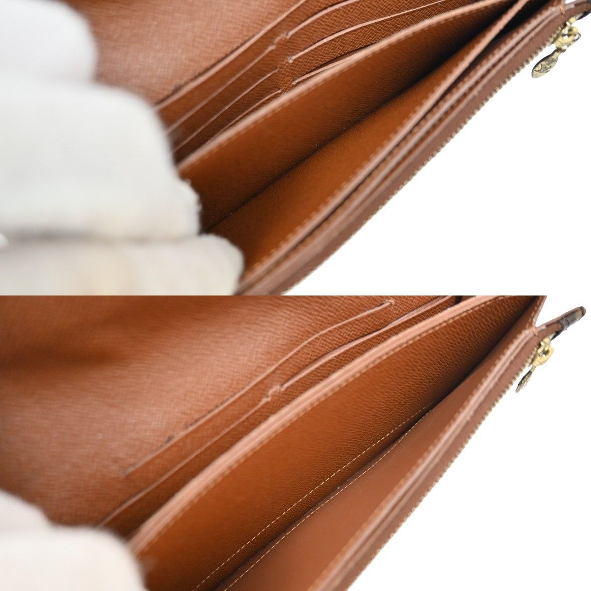 Louis Vuitton Louis Vuitton Long Wallet Macassar Monogram Canvas Size ONE SIZE - 12 Thumbnail