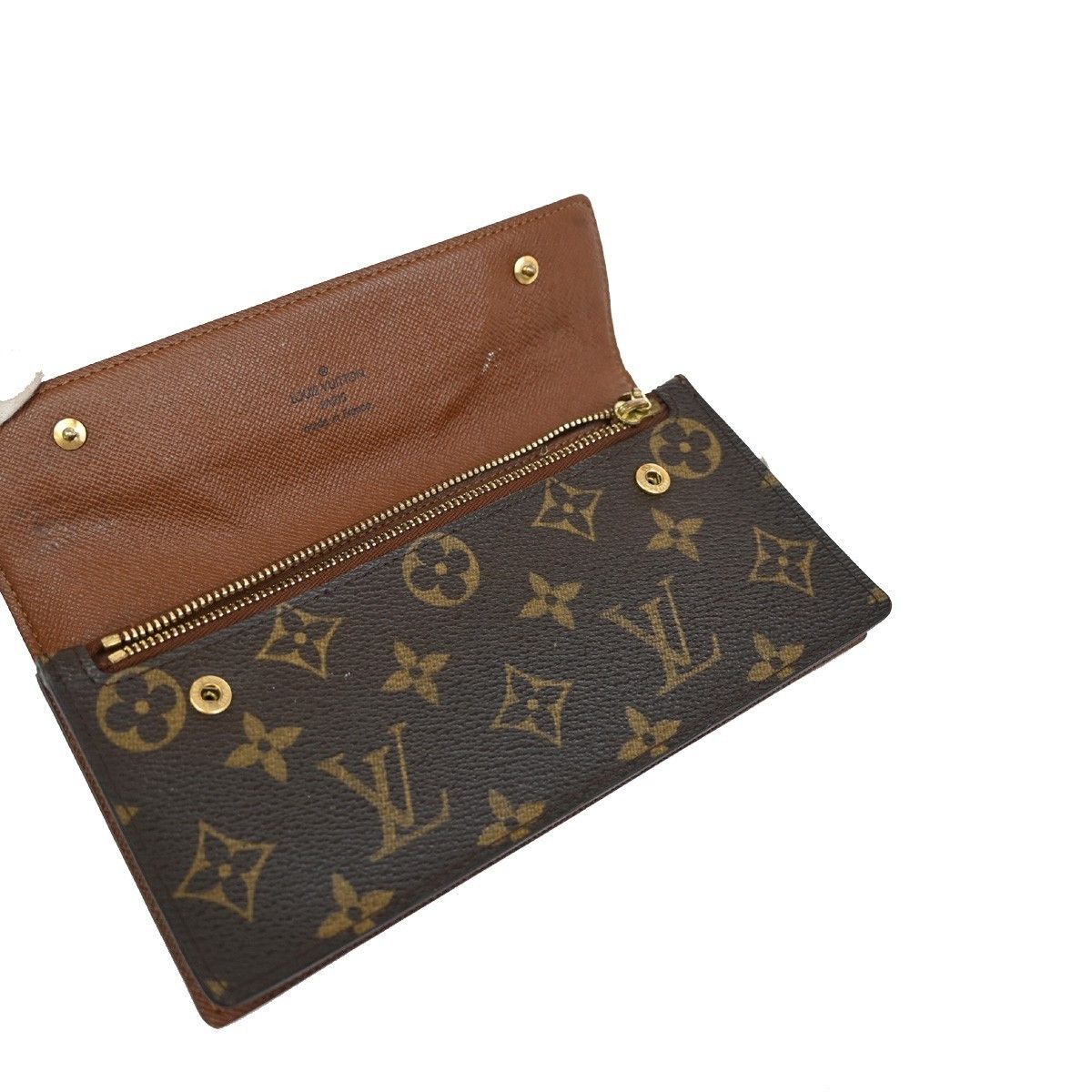 Louis Vuitton Louis Vuitton Long Wallet Macassar Monogram Canvas Size ONE SIZE - 10 Thumbnail
