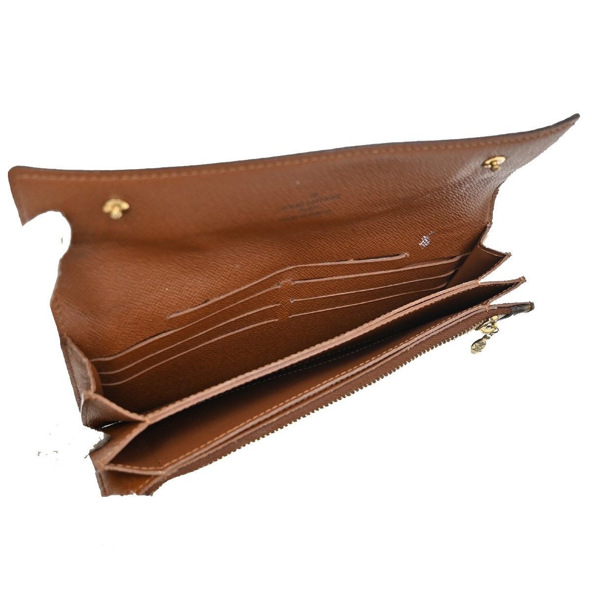 Louis Vuitton Louis Vuitton Long Wallet Macassar Monogram Canvas Size ONE SIZE - 5 Thumbnail