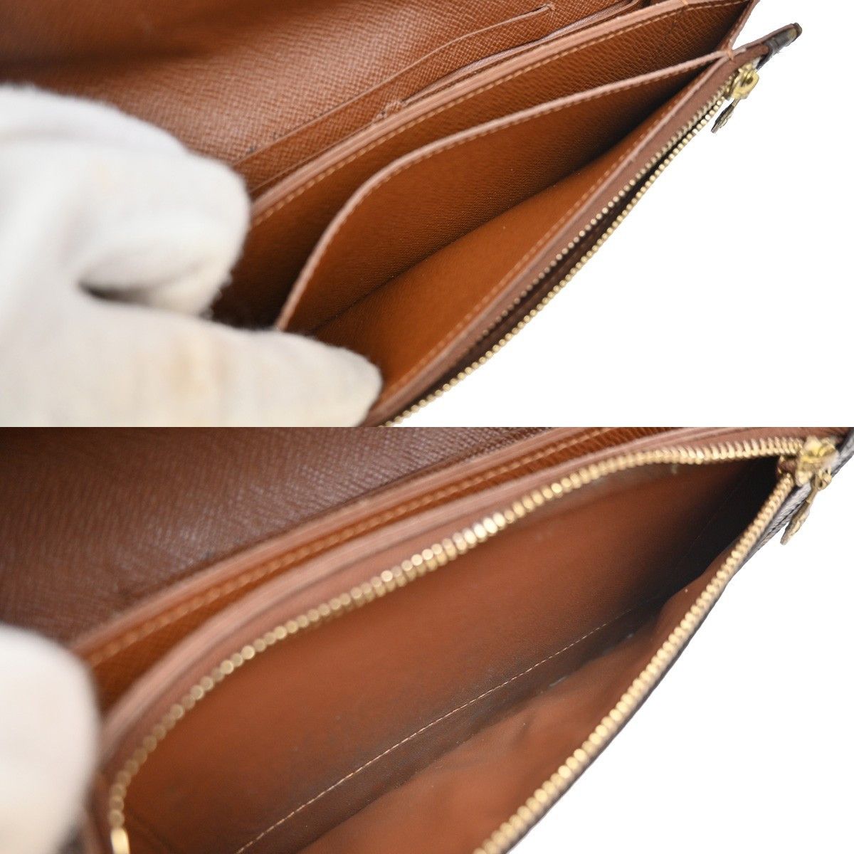 Louis Vuitton Louis Vuitton Long Wallet Macassar Monogram Canvas Size ONE SIZE - 13 Thumbnail