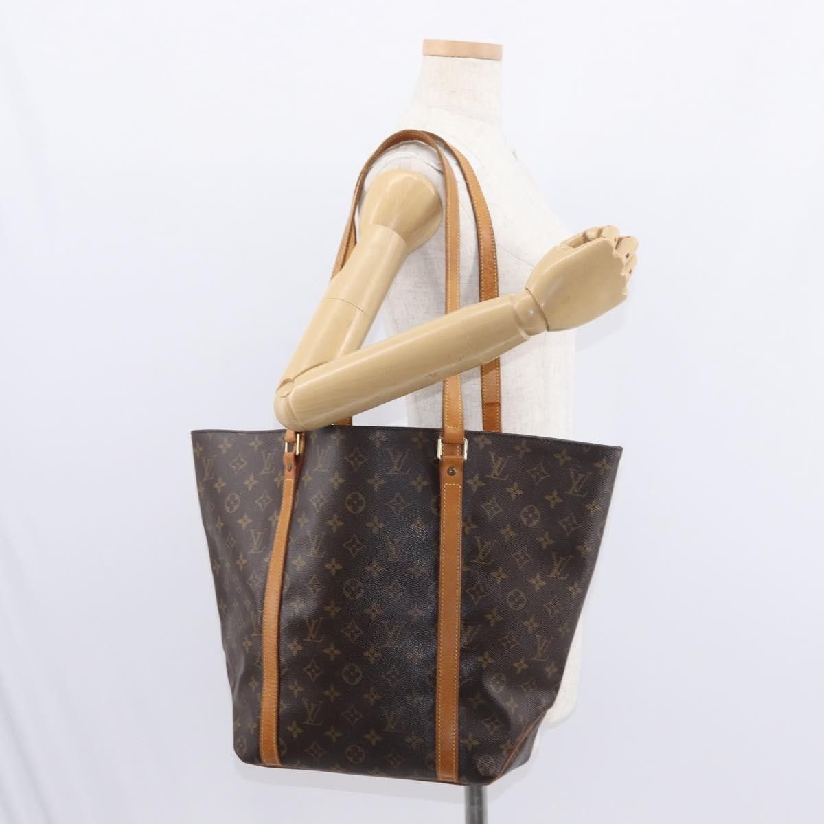 Louis Vuitton Louis Vuitton Shopping Sac Handbag Monogram Canvas Size ONE SIZE - 14 Thumbnail