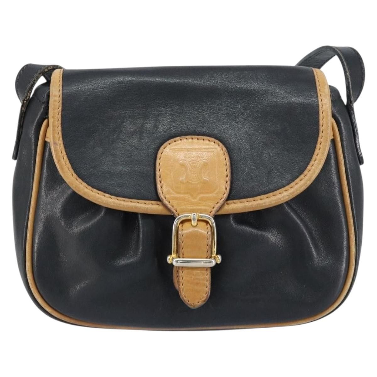 Celine Celine Vintage Shoulder Bag Leather Size ONE SIZE - 18 Thumbnail
