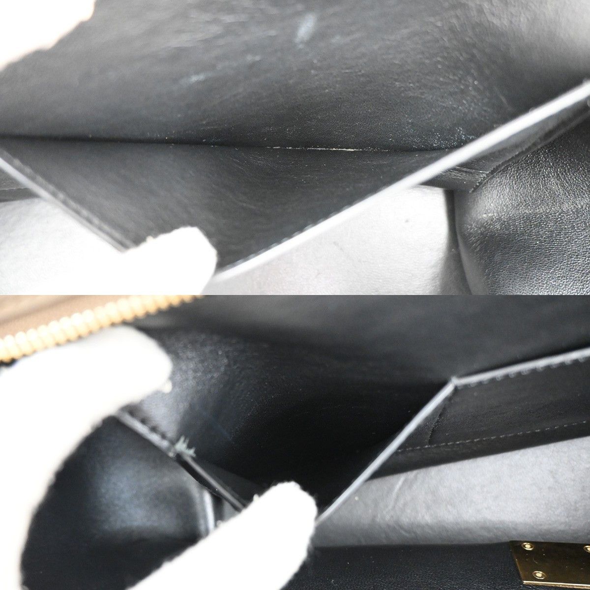 Celine Celine Trapeze Bag Leather with Suede Size ONE SIZE - 17 Thumbnail