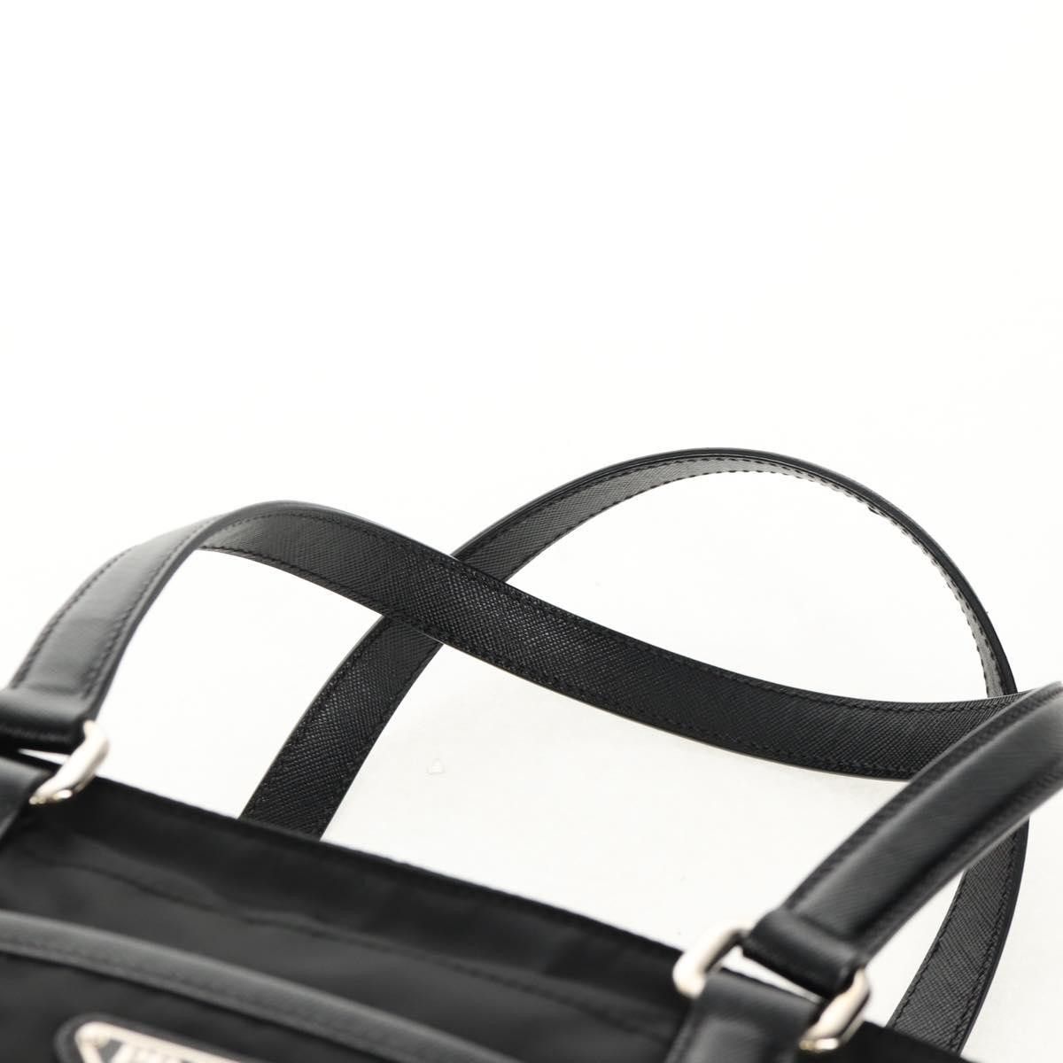 Prada Prada Front Pocket Zip Tote Tessuto with Leather Size ONE SIZE - 19 Thumbnail