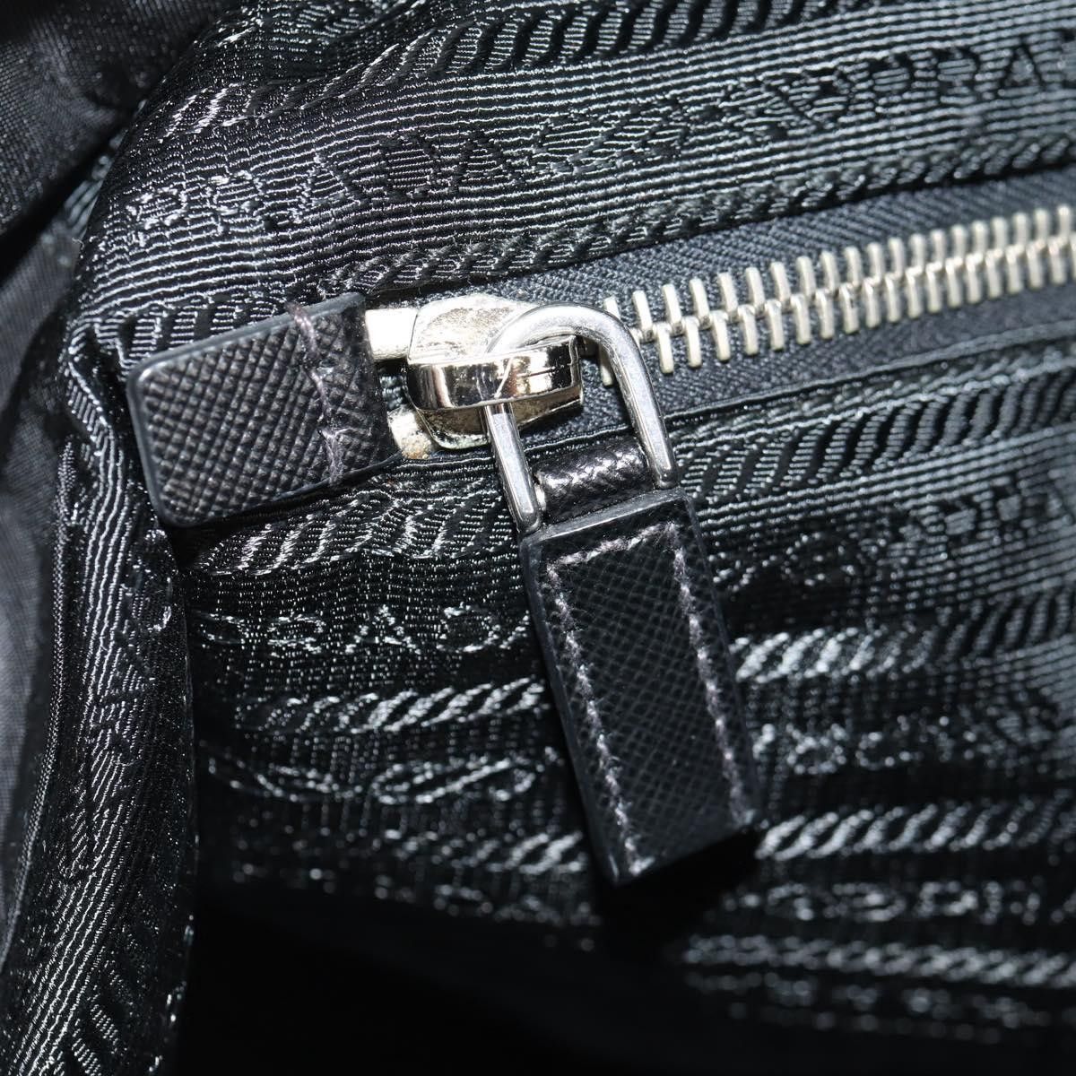 Prada Prada Front Pocket Zip Tote Tessuto with Leather Size ONE SIZE - 13 Thumbnail