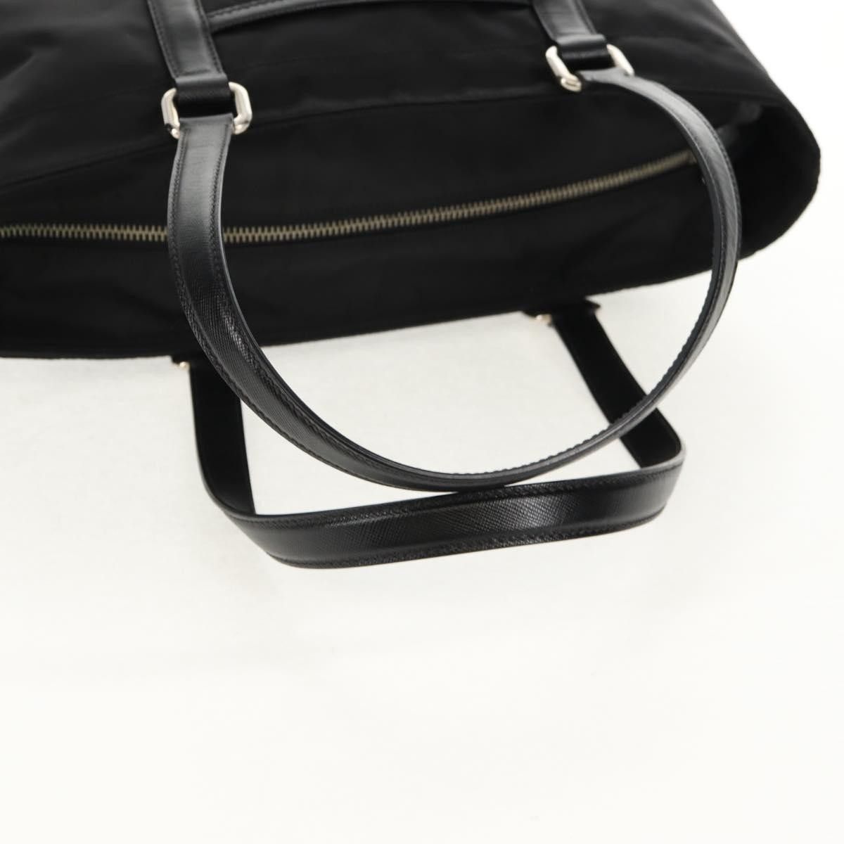Prada Prada Front Pocket Zip Tote Tessuto with Leather Size ONE SIZE - 8 Thumbnail
