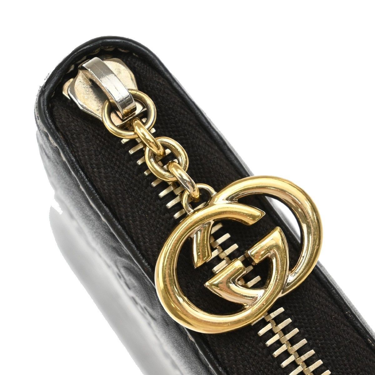 Gucci Gucci Icon Zip Around Wallet Guccissima Leather Size ONE SIZE - 9 Thumbnail