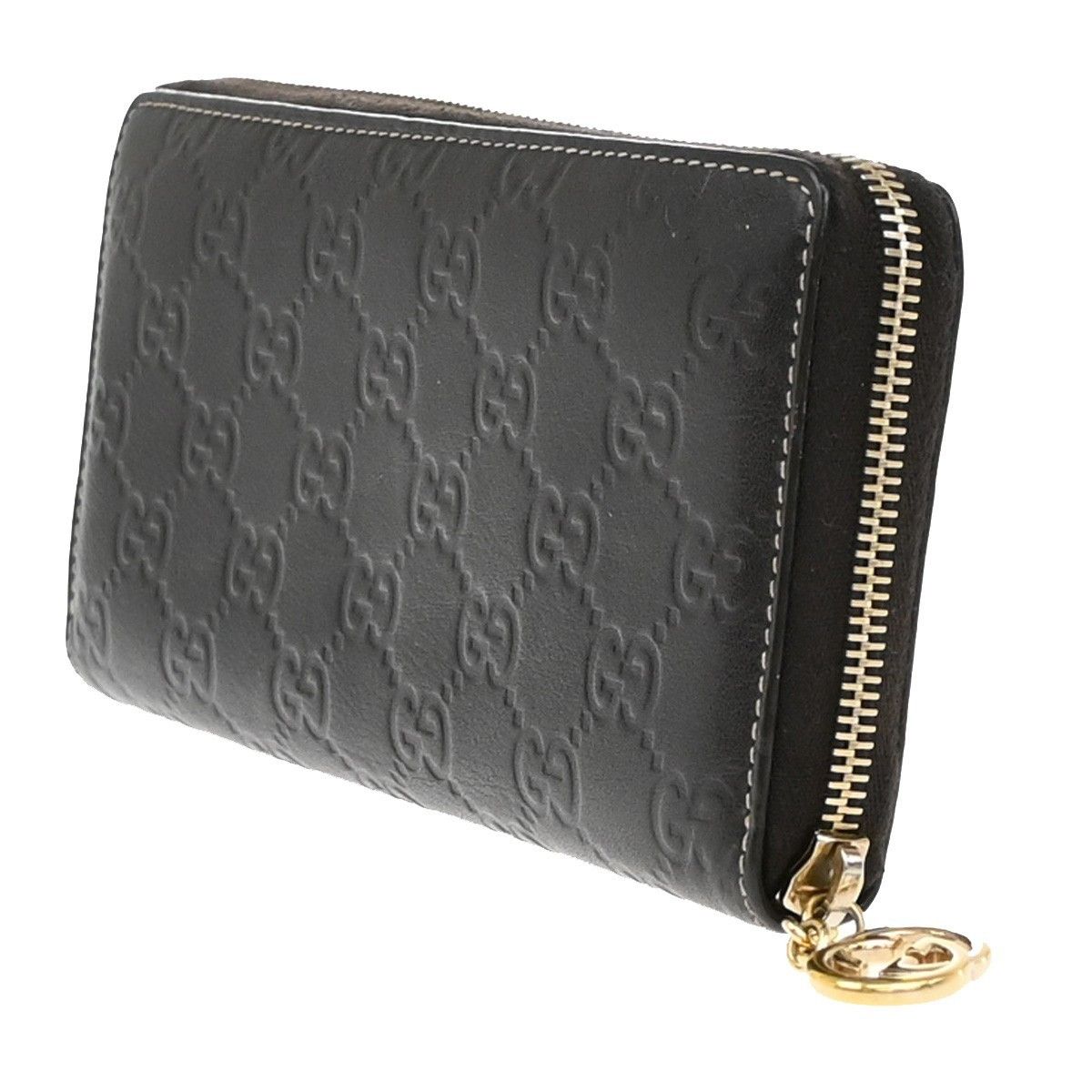 Gucci Gucci Icon Zip Around Wallet Guccissima Leather Size ONE SIZE - 4 Thumbnail