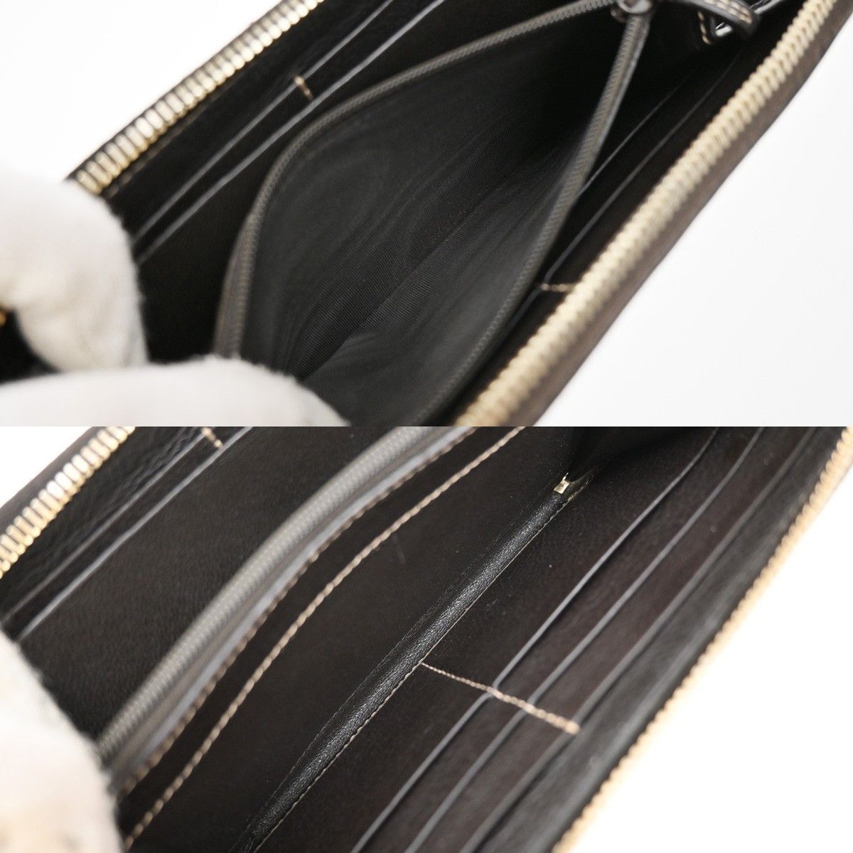 Gucci Gucci Icon Zip Around Wallet Guccissima Leather Size ONE SIZE - 13 Thumbnail