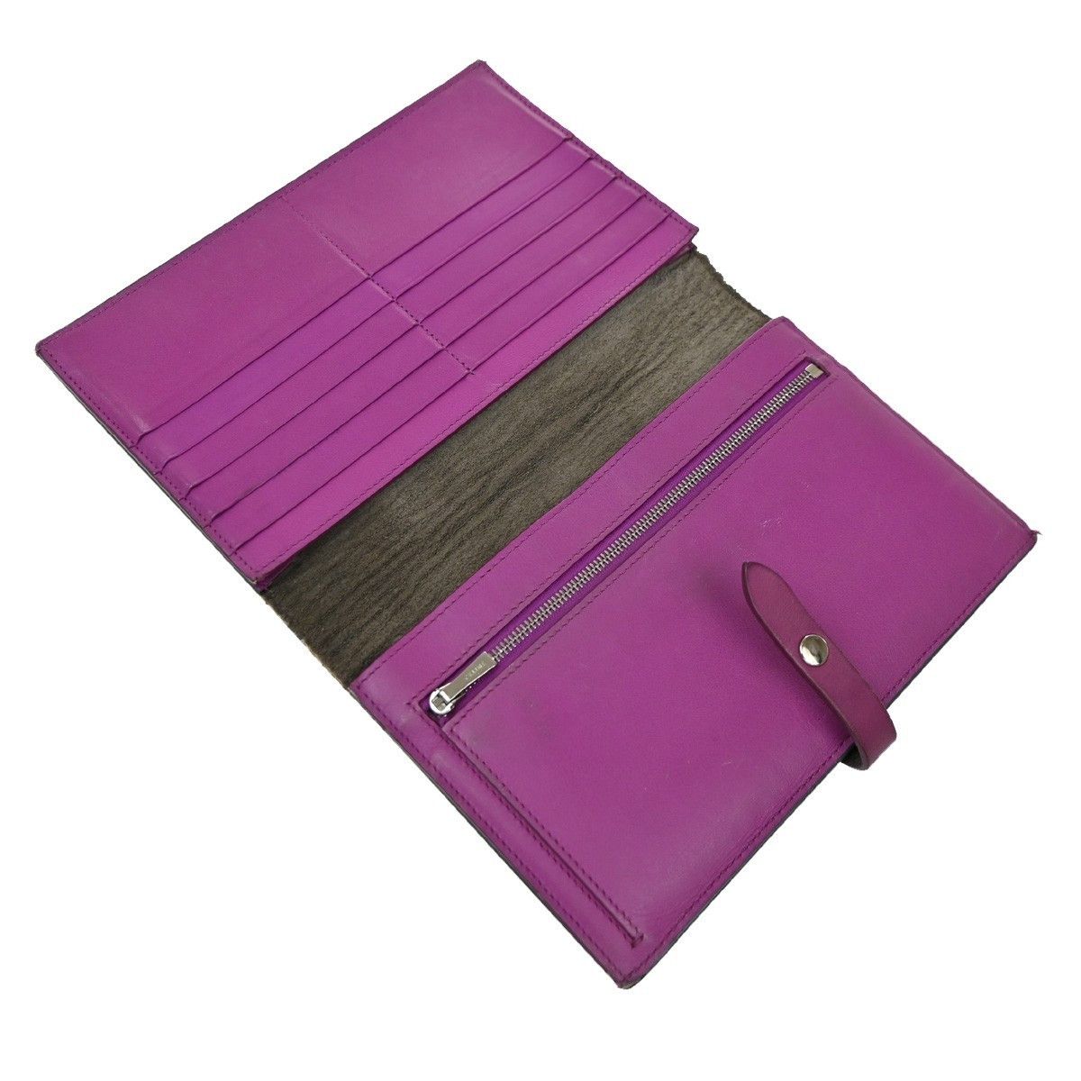 Celine Celine Bifold Flat Wallet Leather Size ONE SIZE - 5 Thumbnail