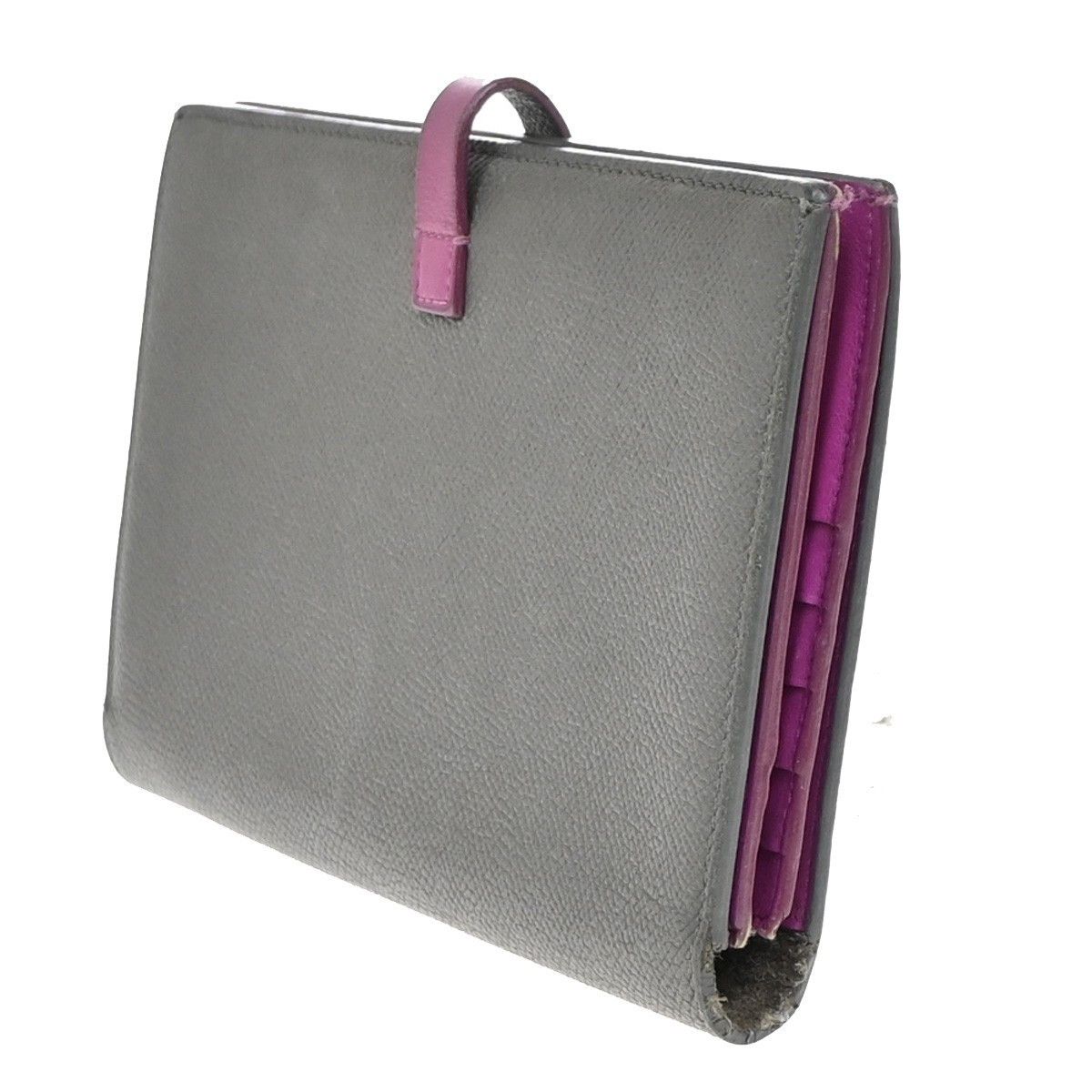 Celine Celine Bifold Flat Wallet Leather Size ONE SIZE - 4 Thumbnail