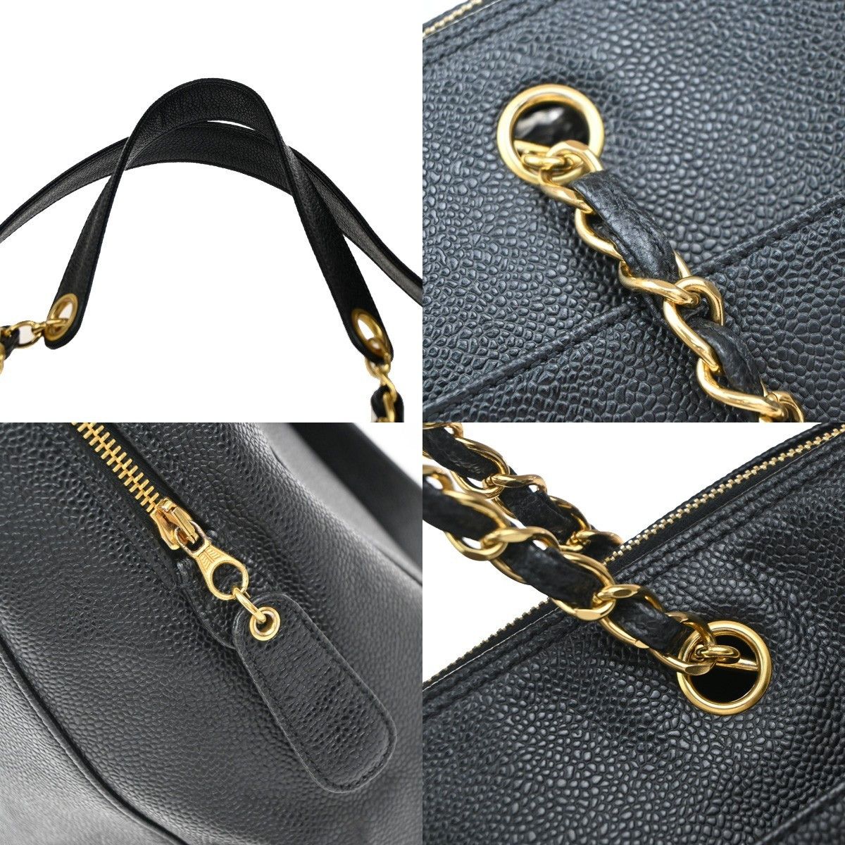 Chanel Chanel Vintage Timeless Zip Tote Caviar Size ONE SIZE - 12 Thumbnail