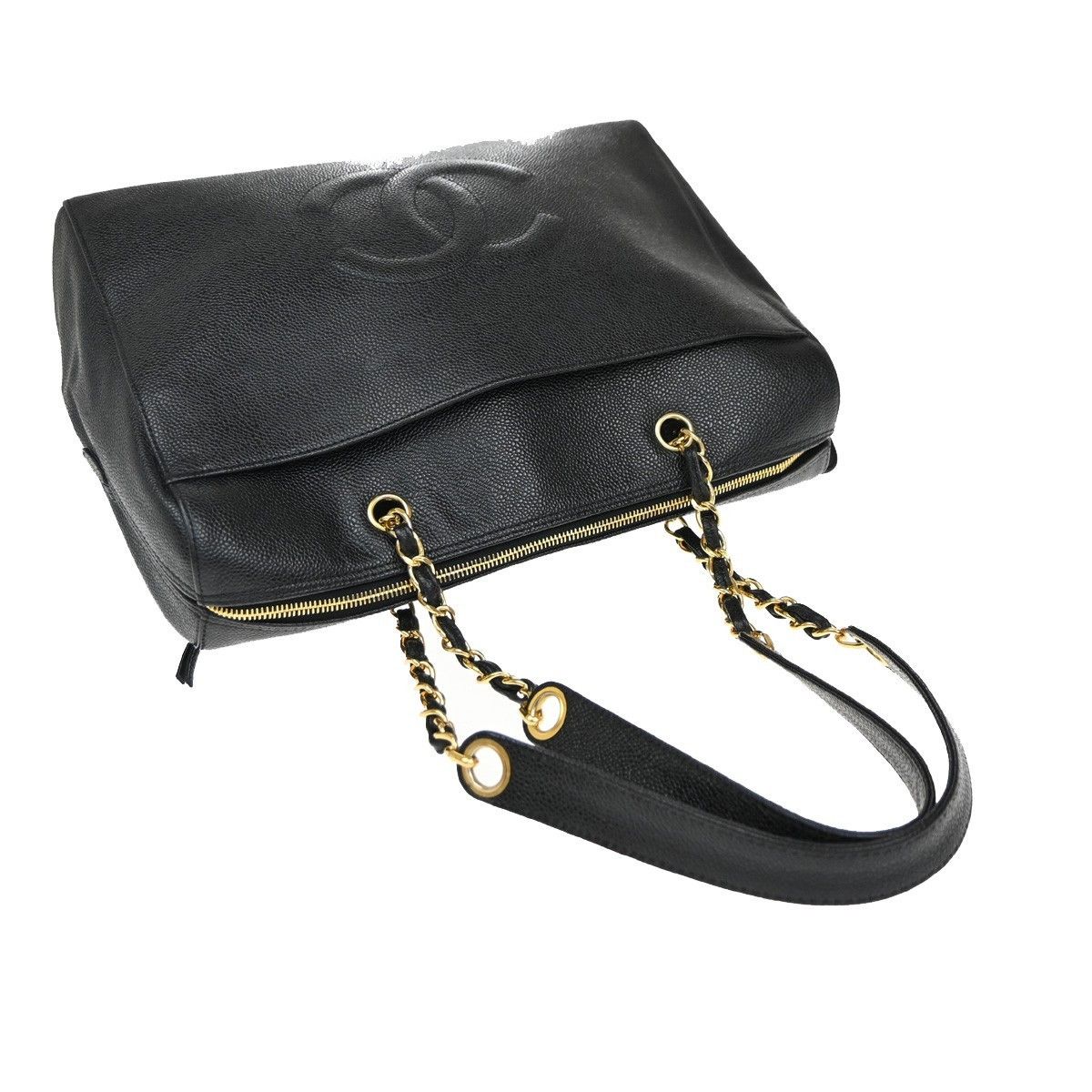 Chanel Chanel Vintage Timeless Zip Tote Caviar Size ONE SIZE - 9 Thumbnail