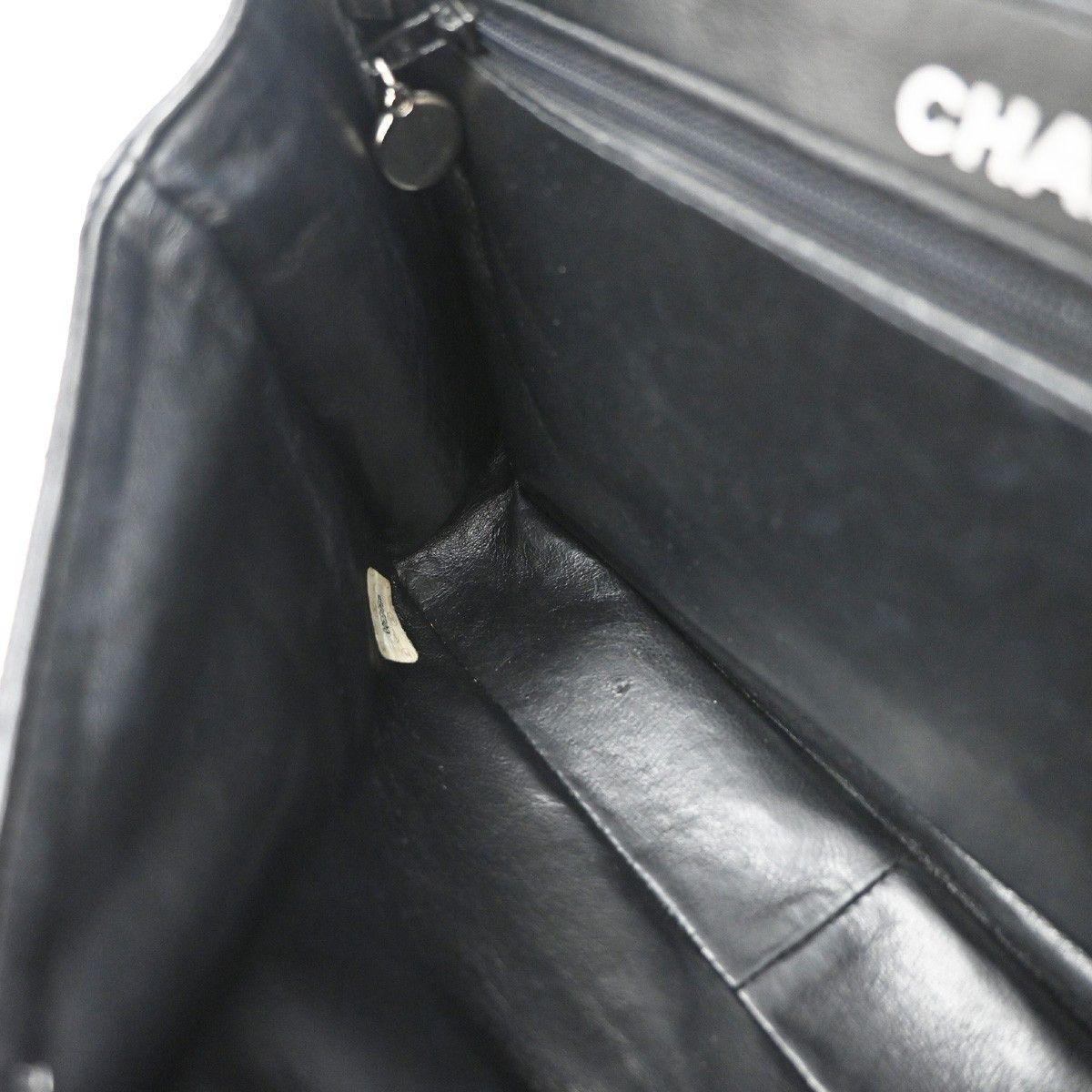 Chanel Chanel Vintage Double Sided Flap Bag Quilted Lambskin Size ONE SIZE - 15 Thumbnail