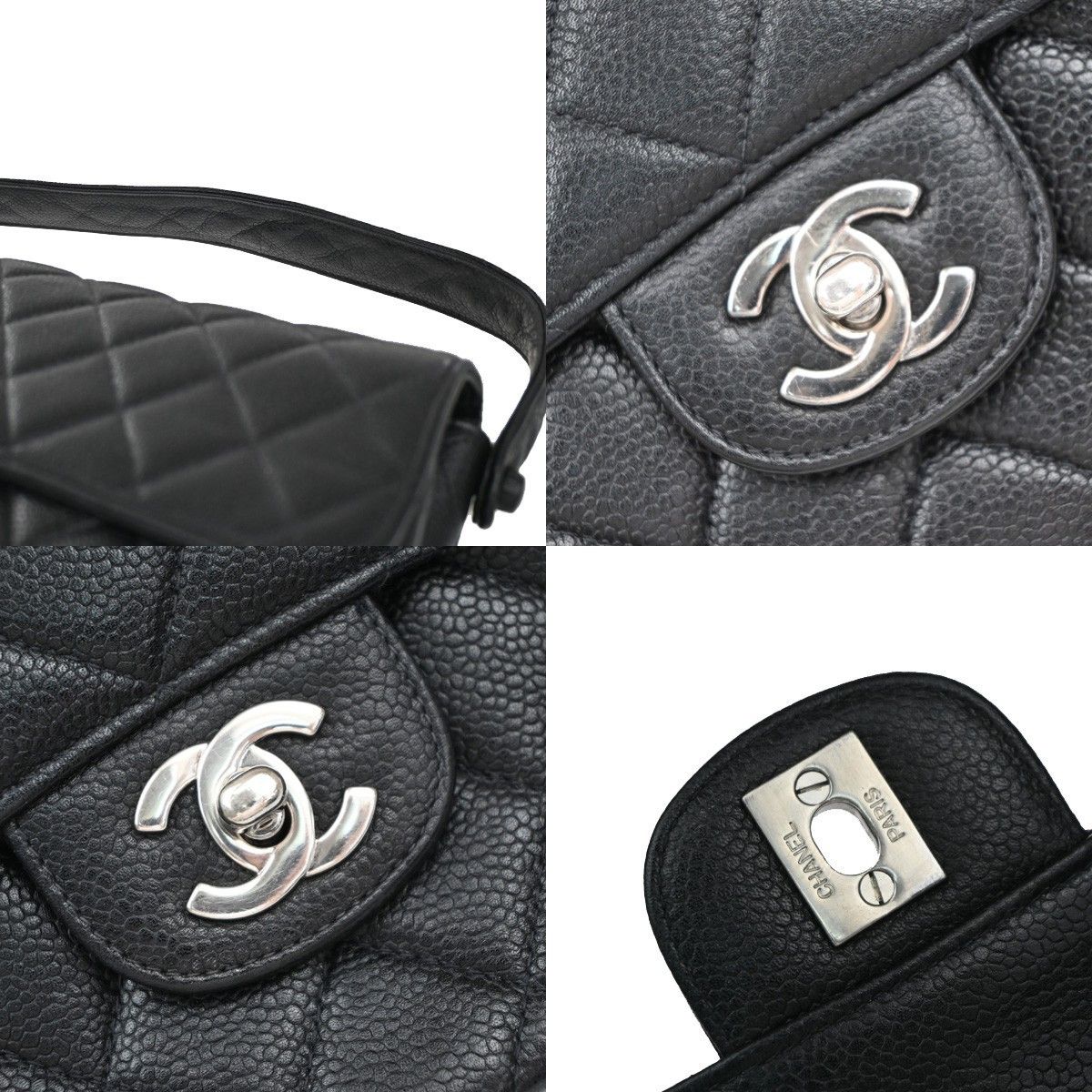 Chanel Chanel Vintage Double Sided Flap Bag Quilted Lambskin Size ONE SIZE - 10 Thumbnail