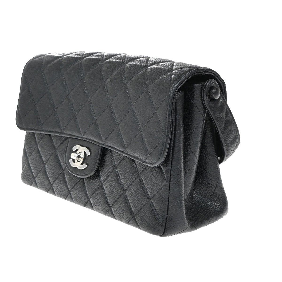 Chanel Chanel Vintage Double Sided Flap Bag Quilted Lambskin Size ONE SIZE - 2 Thumbnail