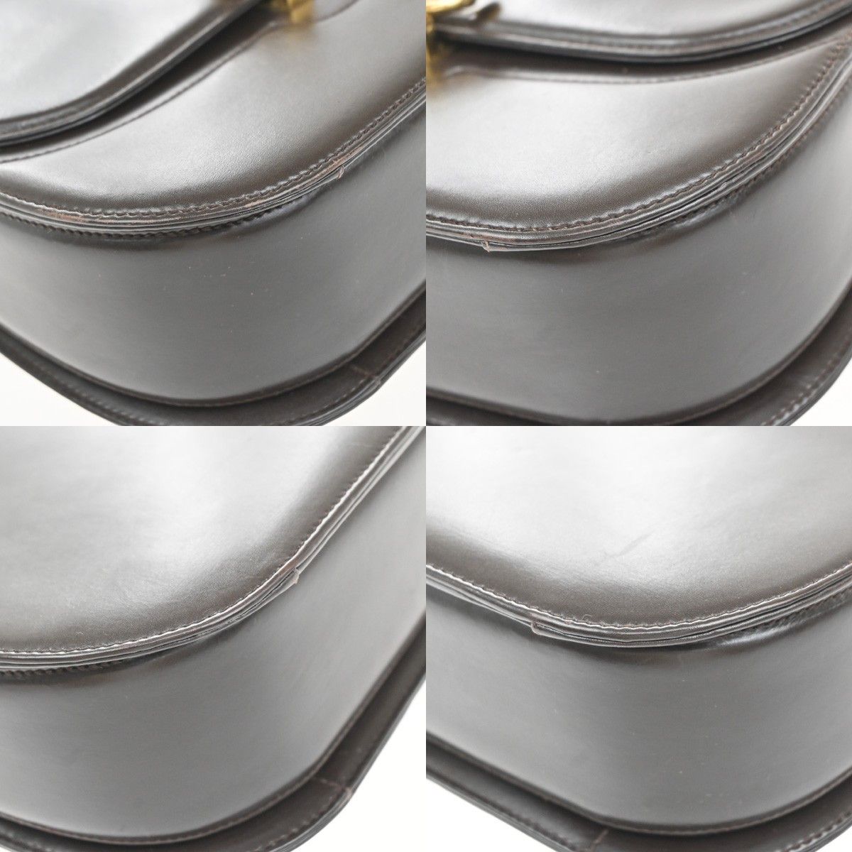 Gucci Gucci Vintage Handbag Leather Size ONE SIZE - 9 Thumbnail
