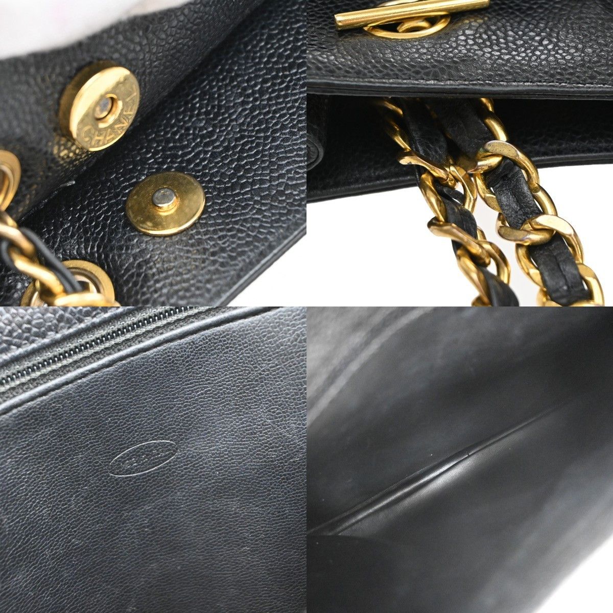Chanel Chanel Vintage Front Pocket Shoulder Bag Leather Size ONE SIZE - 10 Thumbnail