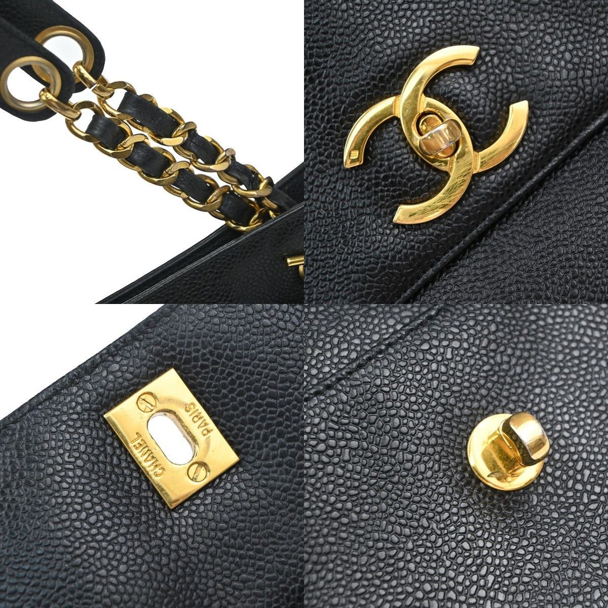 Chanel Chanel Vintage Front Pocket Shoulder Bag Leather Size ONE SIZE - 9 Thumbnail