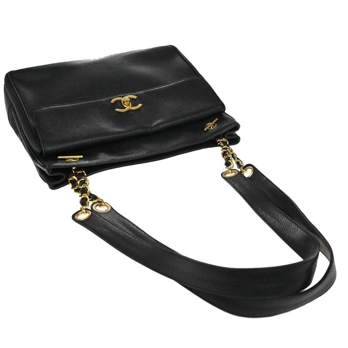 Chanel Chanel Vintage Front Pocket Shoulder Bag Leather Size ONE SIZE - 7 Thumbnail
