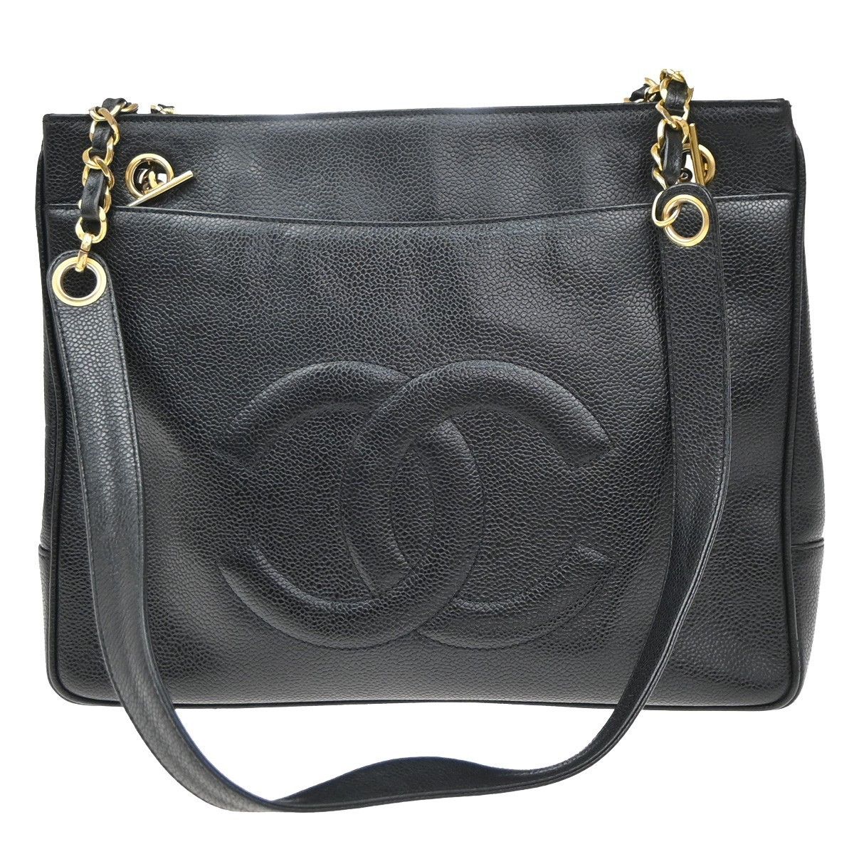 Chanel Chanel Vintage Front Pocket Shoulder Bag Leather Size ONE SIZE - 2 Thumbnail
