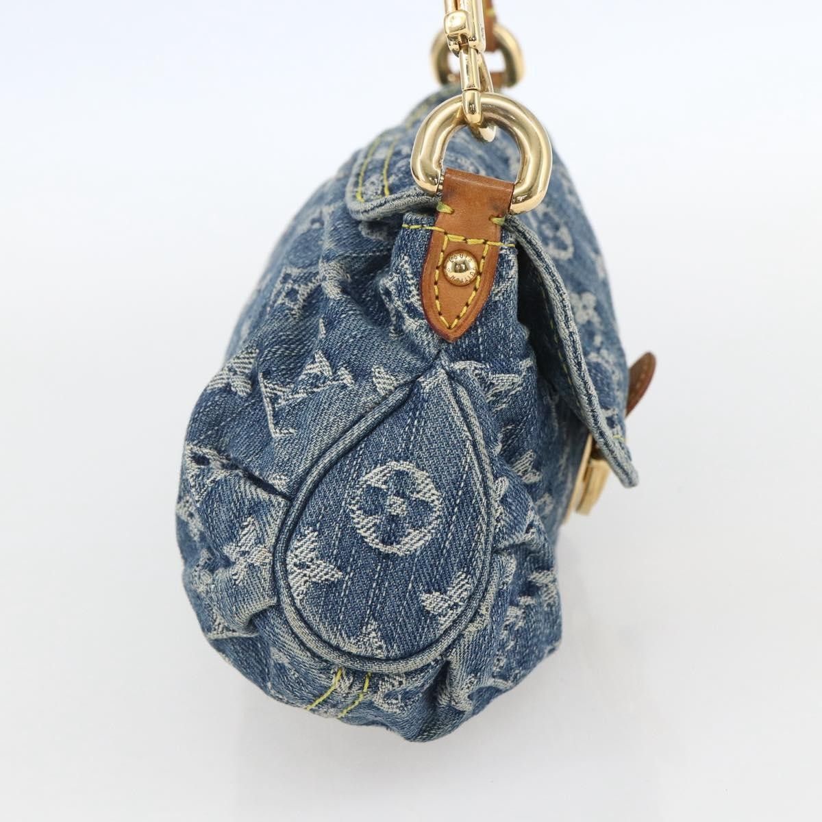 Louis Vuitton Louis Vuitton Pleaty Handbag Denim Size ONE SIZE - 3 Thumbnail
