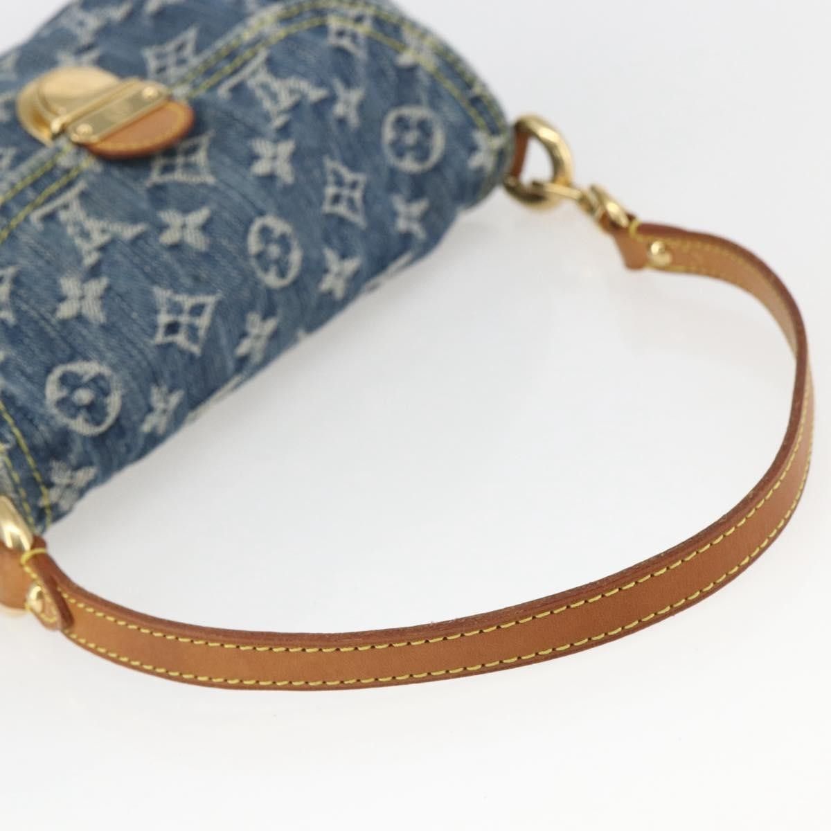 Louis Vuitton Louis Vuitton Pleaty Handbag Denim Size ONE SIZE - 8 Thumbnail