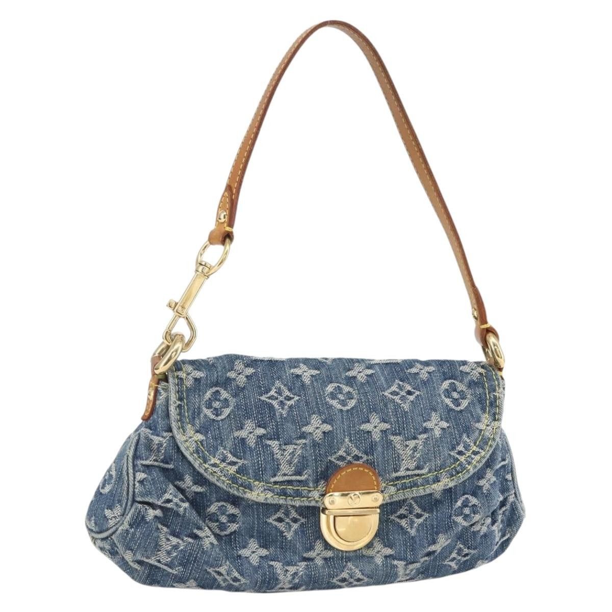 Louis Vuitton Louis Vuitton Pleaty Handbag Denim Size ONE SIZE - 16 Thumbnail