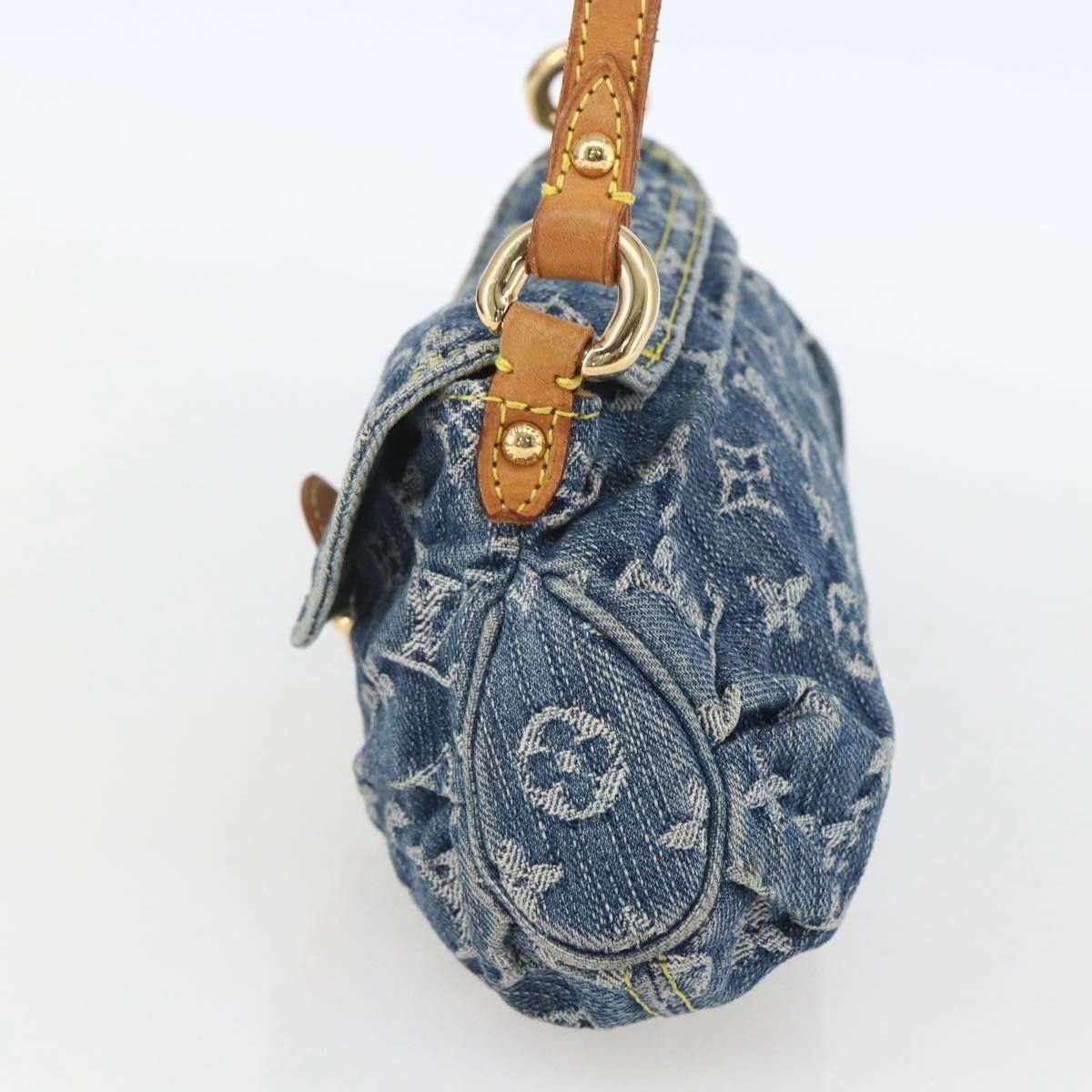 Louis Vuitton Louis Vuitton Pleaty Handbag Denim Size ONE SIZE - 4 Thumbnail