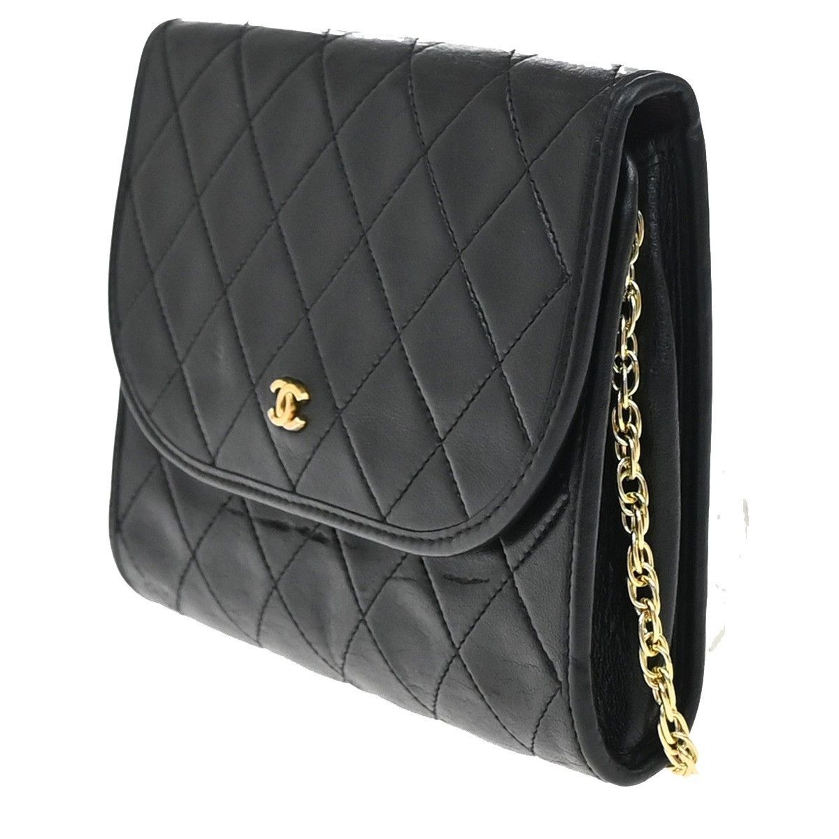 Chanel Chanel Wallet on Chain Stitched Leather Size ONE SIZE - 3 Thumbnail