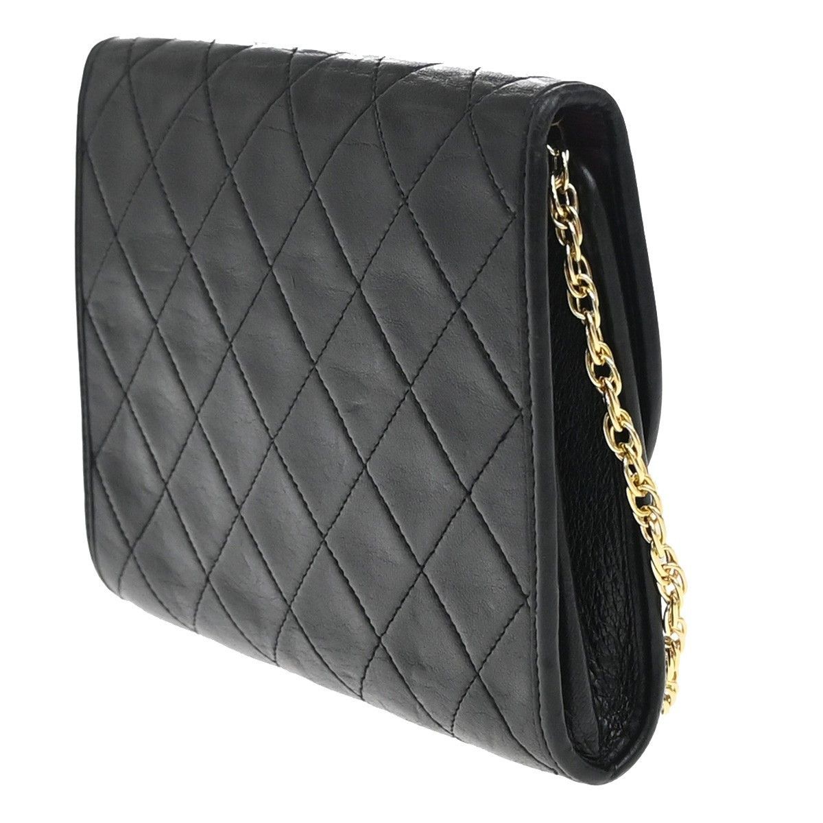 Chanel Chanel Wallet on Chain Stitched Leather Size ONE SIZE - 4 Thumbnail
