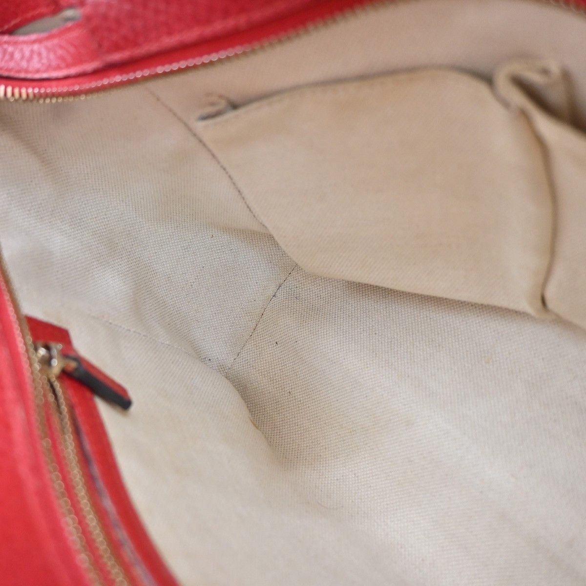Gucci Gucci Swing Crossbody Bag Pebbled Leather Size ONE SIZE - 13 Thumbnail