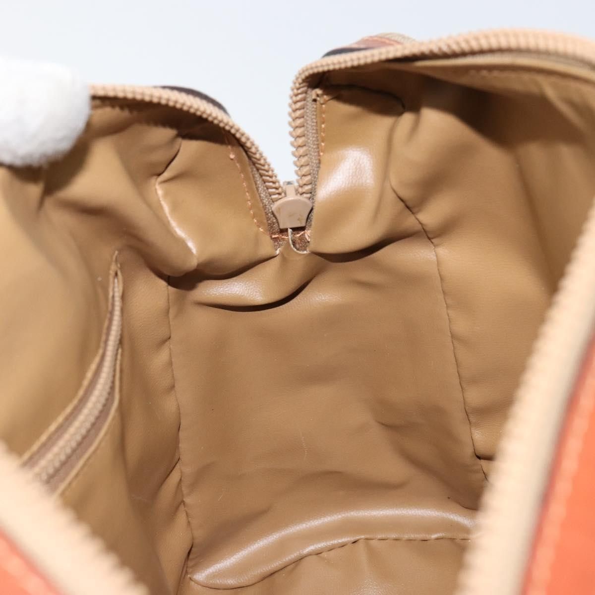 Celine Celine Vintage Macadam Handbag Canvas and Leather Size ONE SIZE - 21 Thumbnail